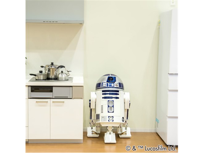 AQUA、スター・ウォーズ「R2-D2」等身大の移動式冷蔵庫 - 価格.com