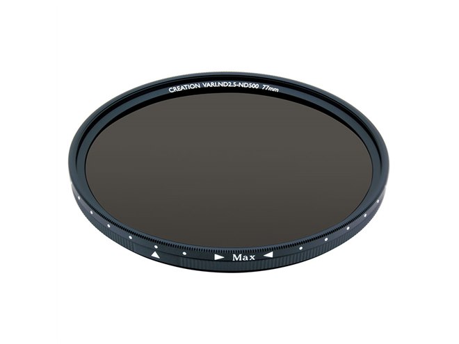 マルミ光機、ND2.5～ND500相当に減光できる可変式NDフィルター - 価格.com