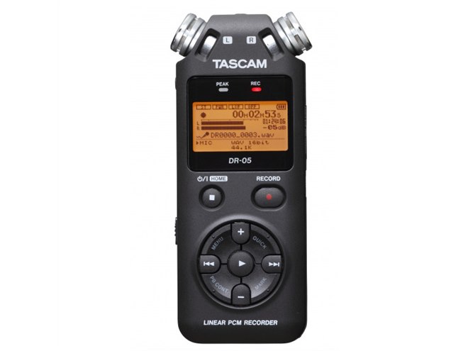 TASCAM、24bit/96kHz対応リニアPCMレコーダーに日本語メニューモデル