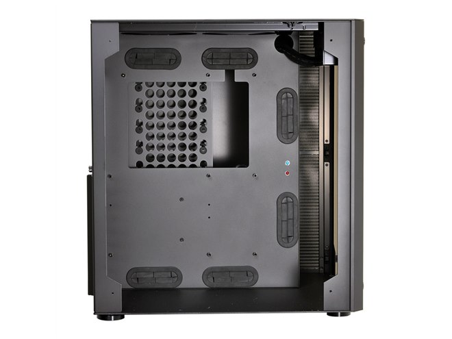 ケースとPC Lian Li、LEDやファンを省いた強化ガラス採用ATXケース - 価格.com
