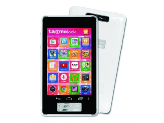 【値下げ！】メガハウス tap me TAP ME POT ホワイト メガハウス、Google Play対応の子ども向けタブレット「tapmepot