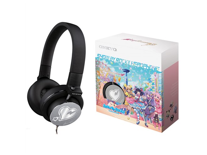 SHOW BY ROCK ヘッドホン ONKYO H500M  プラズマジカ オンキヨー、「SHOW BY ROCK!!」とコラボしたハイレゾヘッドホン