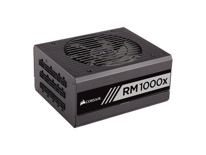 電源ユニット CORSAIR RM550x 80 PLUS Gold Corsair、80PLUS GOLD取得のフルモジュラータイプ電源ユニット