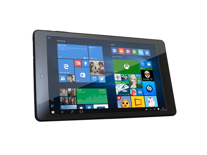マウス、税別約3万円の2in1タイプWindows 10タブレット「WN892