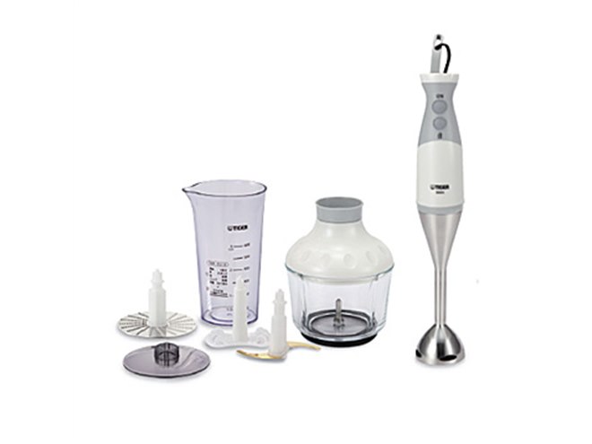 タイガー、「おろしカッター」でベジソースも作れる1台5役のハンド