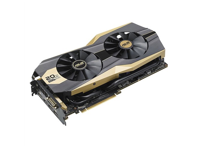 グラフィックボード・グラボ・ビデオカード ASUS Geforce GTX980TI ASUS、20周年を記念した金色ビデオカードの第2弾モデル - 価格.com
