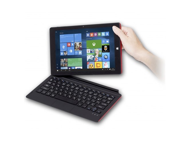 FRONTIER、税別29,800円の脱着式キーボード搭載2in1タブレット - 価格.com