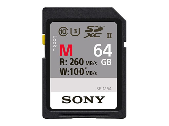 ソニー、読込260MB/sのSDXC/SDHCカード「SF-M」シリーズ - 価格.com