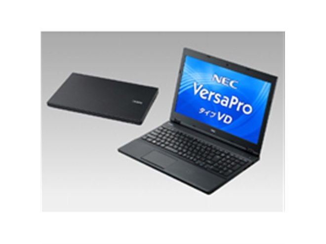NEC、満員電車の圧迫を想定した頑強構造のビジネスノート「VersaPro