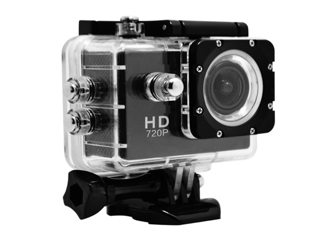 テック、税別4,980円で防水ケースなどが付属するアクションカメラ