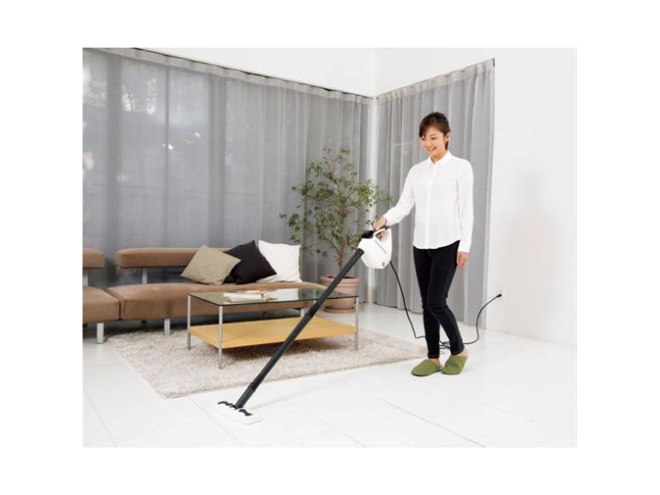 ツカモトエイム AIM-STC02 エコモ スティック型スチームクリーナー