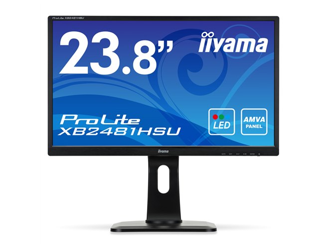 【美品】iiyama Prolite XB2481HSU　23.8インチ iiyama、色再現性が高いAMVAパネルを搭載した23.8型液晶 - 価格.com