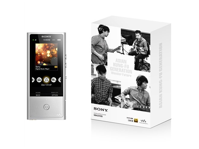 ソニー、アジカンとコラボしたハイレゾウォークマンを期間限定で発売