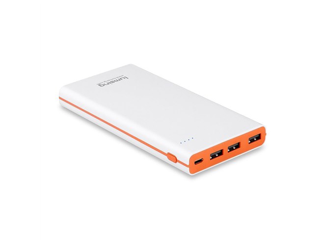 Lumsing、プレート状に改善した15000mAhの薄型モバイル