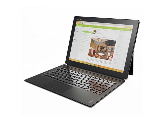 レノボ、キーボード装着時1.08kgの12型タブレット「ideapad MIIX 700