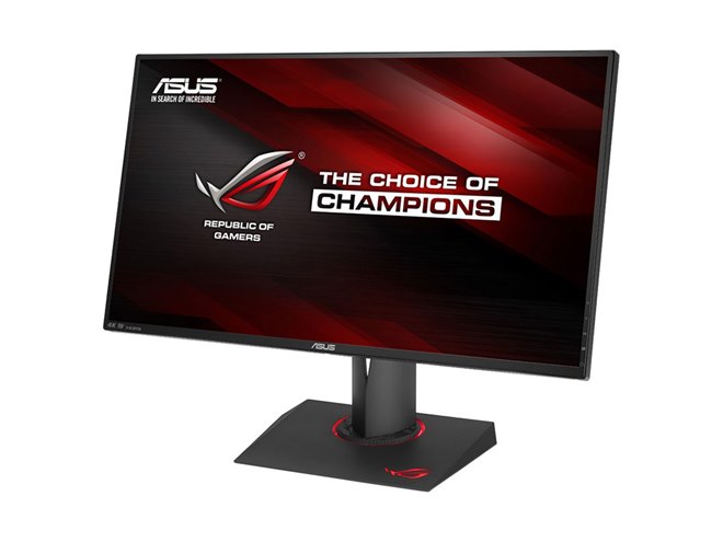 ASUS、NVIDIA G-SYNCに対応したゲーマー向け27型4K液晶 - 価格.com