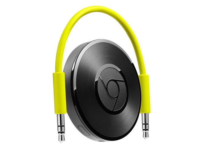 Google、音楽専用のメディアストリーミング端末「Chromecast Audio