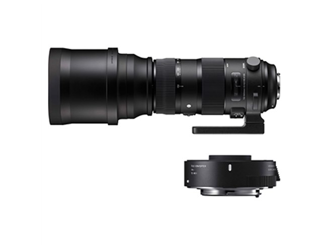 シグマ、超望遠「150-600mm F5-6.3」と1.4倍テレコンバーターのキット