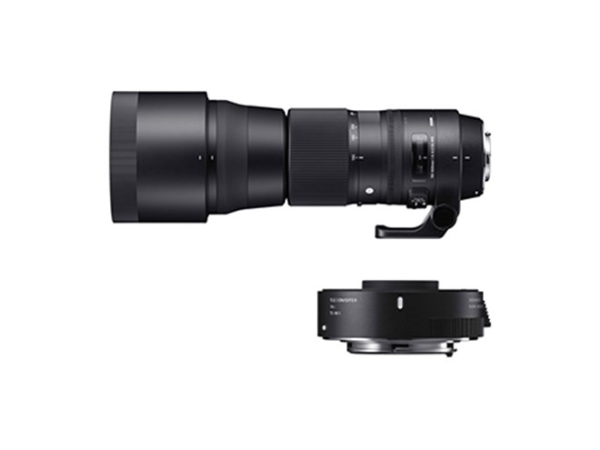 シグマ、超望遠「150-600mm F5-6.3」と1.4倍テレコンバーターのキット