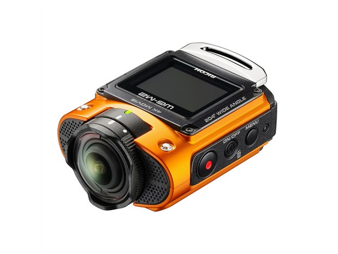 リコー、超広角204度で4K動画対応のアクションカメラ「RICOH WG