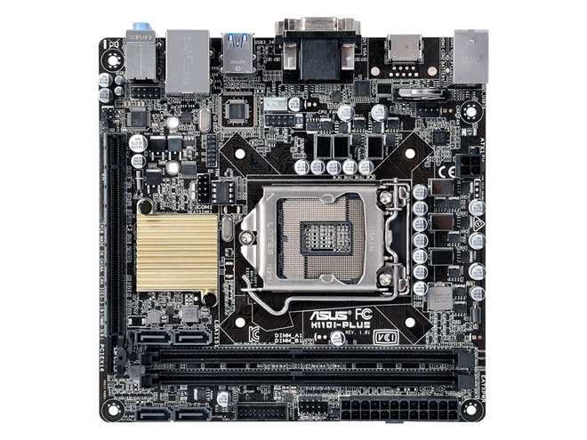 ASUS、H110を搭載した信頼性の高いMini ITXマザー「H110I-PLUS