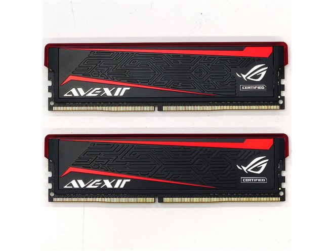 動作確認済AVEXIR DDR4-2400 32GB (8GB×4枚) LED付 AVEXIR、光るゲーミング向けデスクトップ用DDD4メモリー - 価格.com