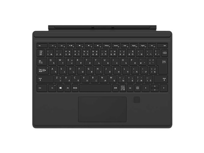 マイクロソフト、指紋認証センサー搭載「Surface Pro 4 タイプ カバー 