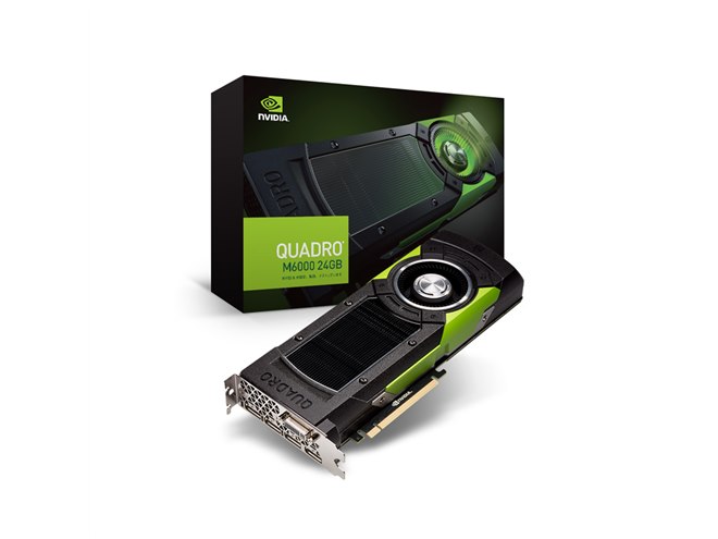エルザ、24GB GDDR5メモリー搭載の「NVIDIA Quadro M6000 24GB