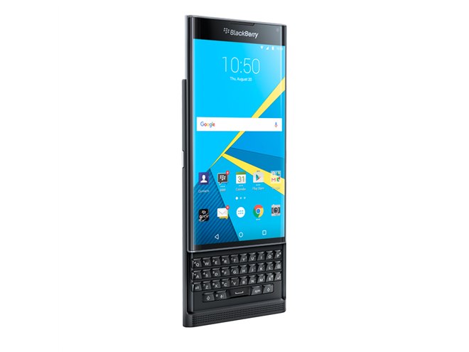 物理キーボード搭載の5.4型Androidスマホ「BlackBerry PRIV」が国内
