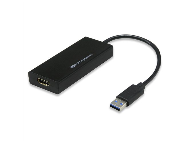 RATOC REX-USB3HD-4K HDMI変換アダプター ラトック、4K解像度対応のUSB接続ディスプレイアダプター「REX-USB3HD