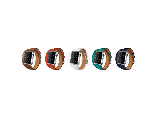 アップル、Apple Watch Hermesのレザーストラップに春の新色を追加