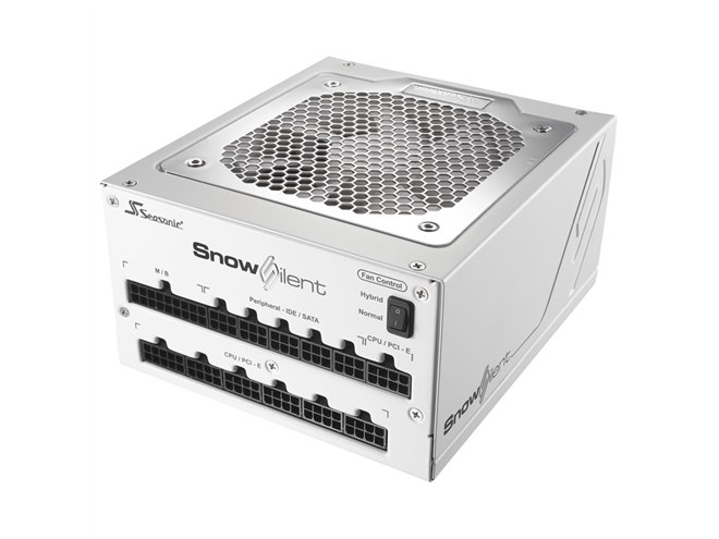 Seasonic、「80 Plus Platinum」取得のフルモジュール・ハイブリッド 