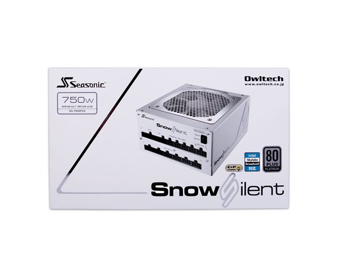Seasonic、「80 Plus Platinum」取得のフルモジュール・ハイブリッド
