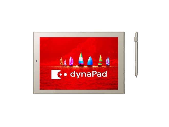 東芝、ペンとキーボード付属の12型Windows 10タブレット「dynaPad N72 