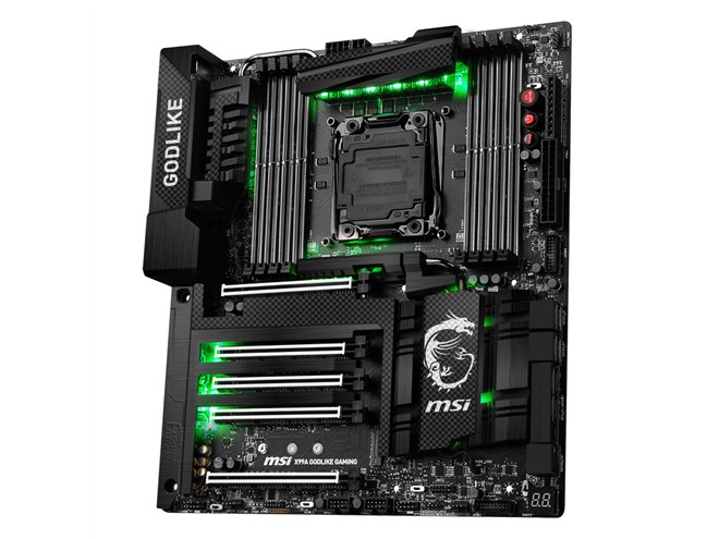 MSI、「X99 チップセット」搭載でボード上にRGB LEDを備えたマザー