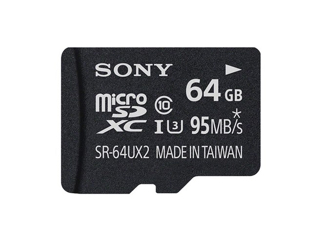 ソニー、4K動画や大容量データの高速転送向けmicroSDXC/SDHC ソニー、4K動画や大容量データの高速転送向けmicroSDXC/SDHC