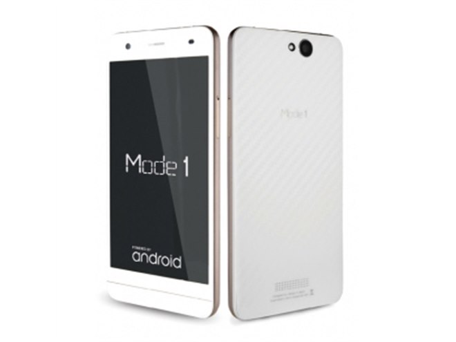 カーボン調デザインの5型SIMフリー「Mode1」が税別32,400円で発売