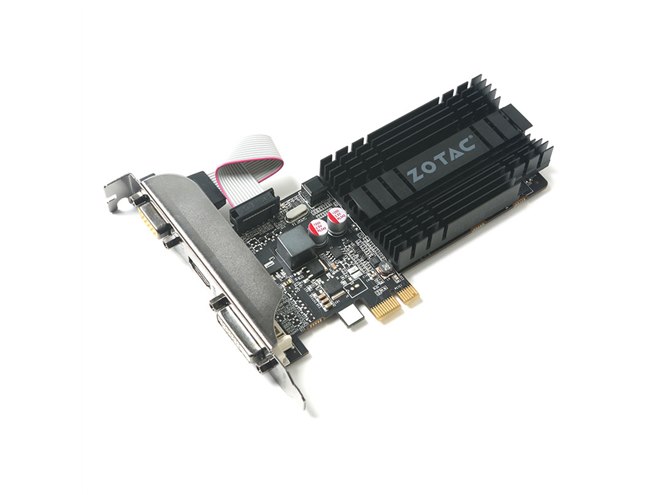 ZOTAC、ファンレスでPCIe x1接続対応の「GeForce GT 710」 - 価格.com