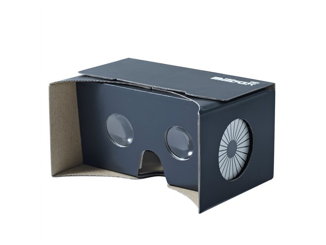 指でのタッチ操作に対応したスマホ装着型VRゴーグル「MilboxTouch