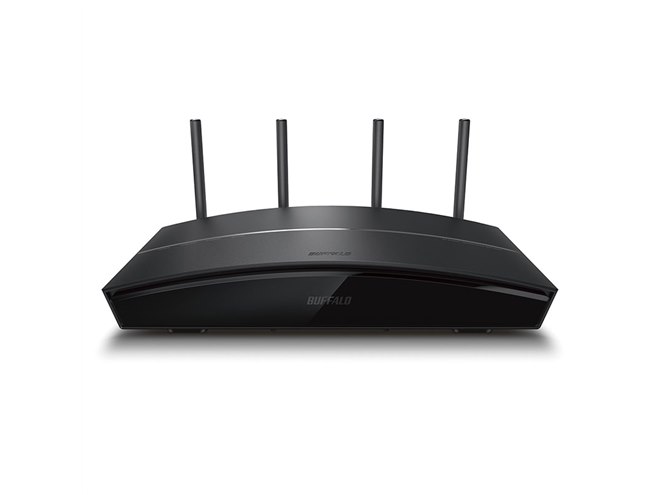 バッファロー、高速エリアが約23％拡大した11ac対応の無線LANルーター