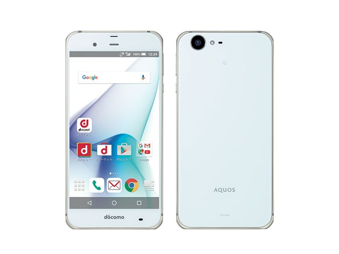 ドコモ、VoLTE（HD+）やスグ電に対応した5.3型スマホ「AQUOS ZETA SH