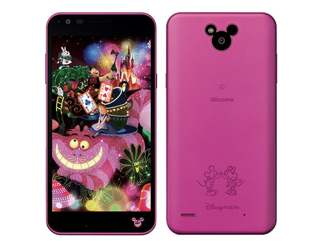 docomo Disney Mobile　ディズニーオリジナルカバーL02 ドコモ、エレクトリカルパレードが楽しめる「Disney Mobile on
