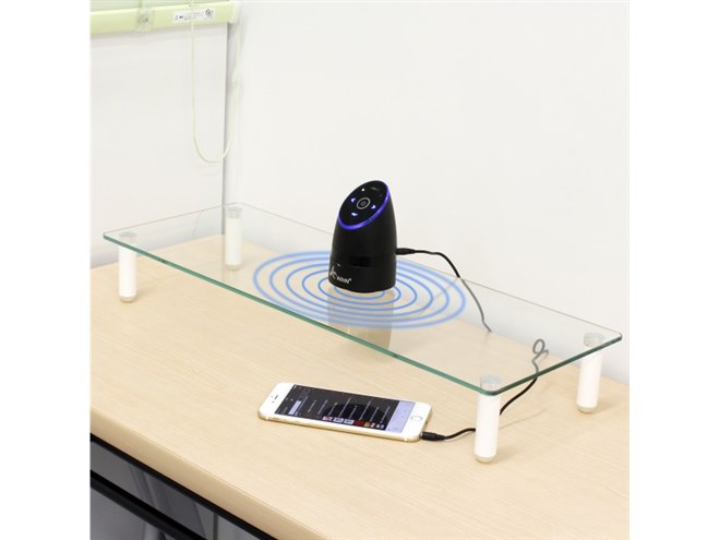 置いた物がスピーカーになる、振動式のBluetoothスピーカー - 価格.com