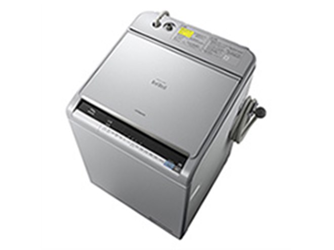 日立、洗剤を徹底的にすすぐ大容量11kgのタテ型洗濯乾燥機「BW-DX110A 