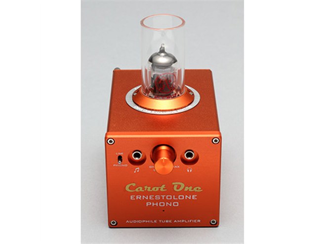 Carot One、フォノアンプ搭載の真空管プリメイン「ERNESTOLONE PHONO
