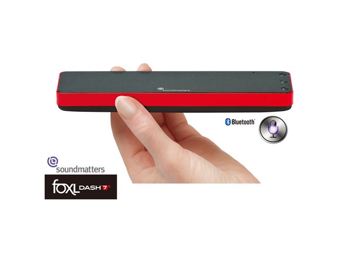 Soundmatters、Siri対応の小型Bluetoothスピーカー「FoxL DASH7s