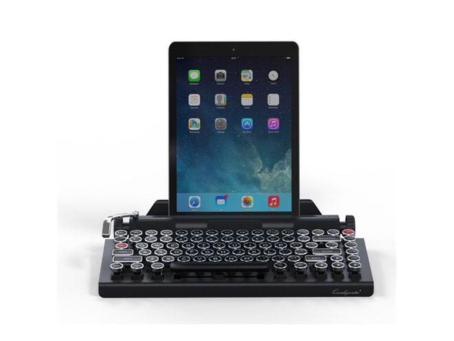 QWERKYTOYS、タイプライター風のBluetoothキーボード「QWERKYWRITER