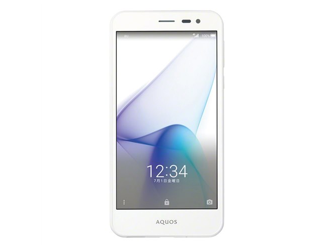 au、4日以上使える3010mAhバッテリー搭載5型スマホ「AQUOS U SHV35