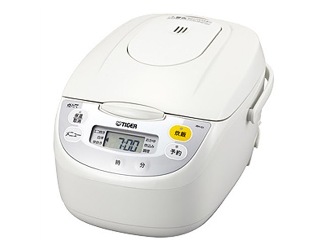 タイガーマイコン炊飯ジャー 炊きたて JBH-G102 2021年製 5.5合 タイガー、1.7mm黒遠赤厚釜を採用した5.5合/1升炊きマイコン炊飯ジャー
