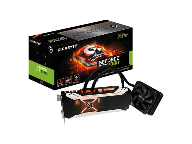 GIGABYTE、水冷でオーバークロックした「GeForce GTX 1080」 - 価格.com